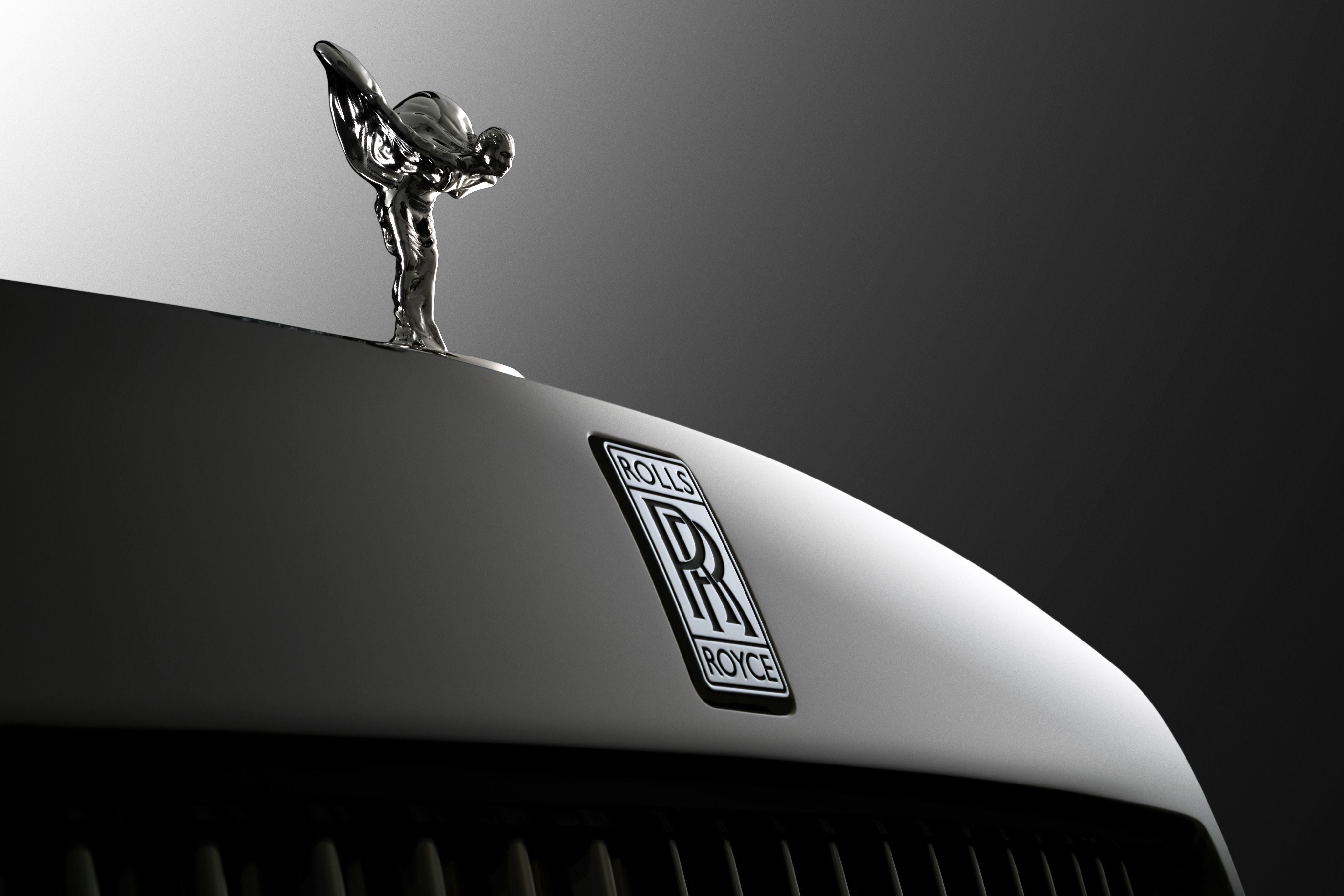 Wallpaper Rolls Royce Phantom, Spirit Of Ecstasy, 4K, Automotive