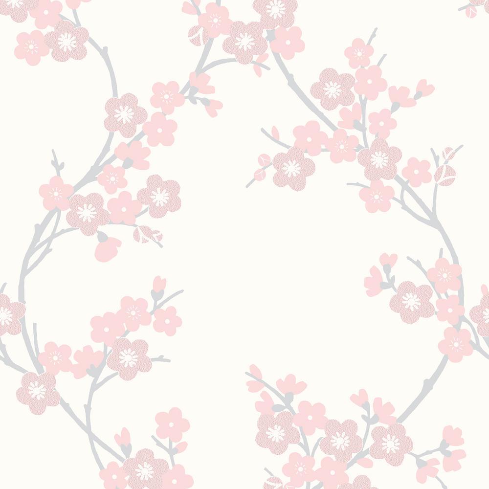 Graham & Brown Soft Pink Cherry Blossom Wallpaper 20 811 Home