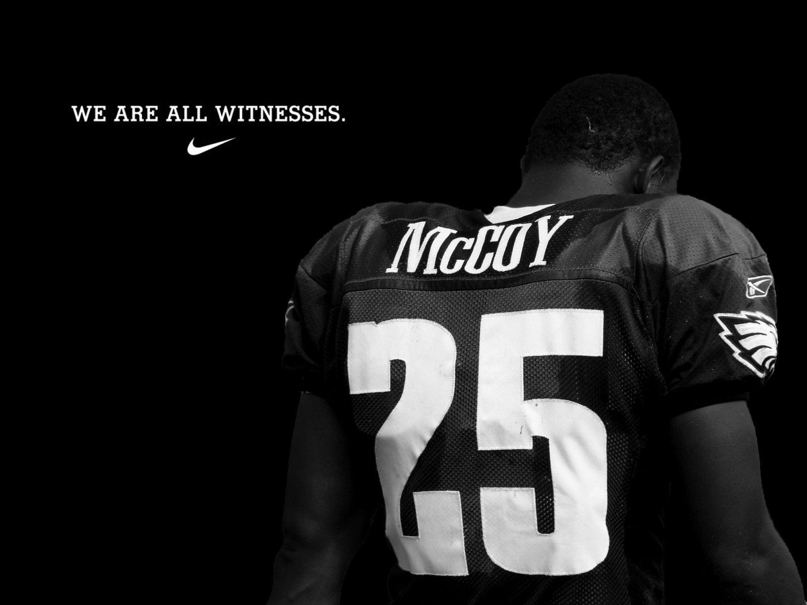 Here's A LeSean McCoy Wallpaper I Made In A Photo Editing Class I