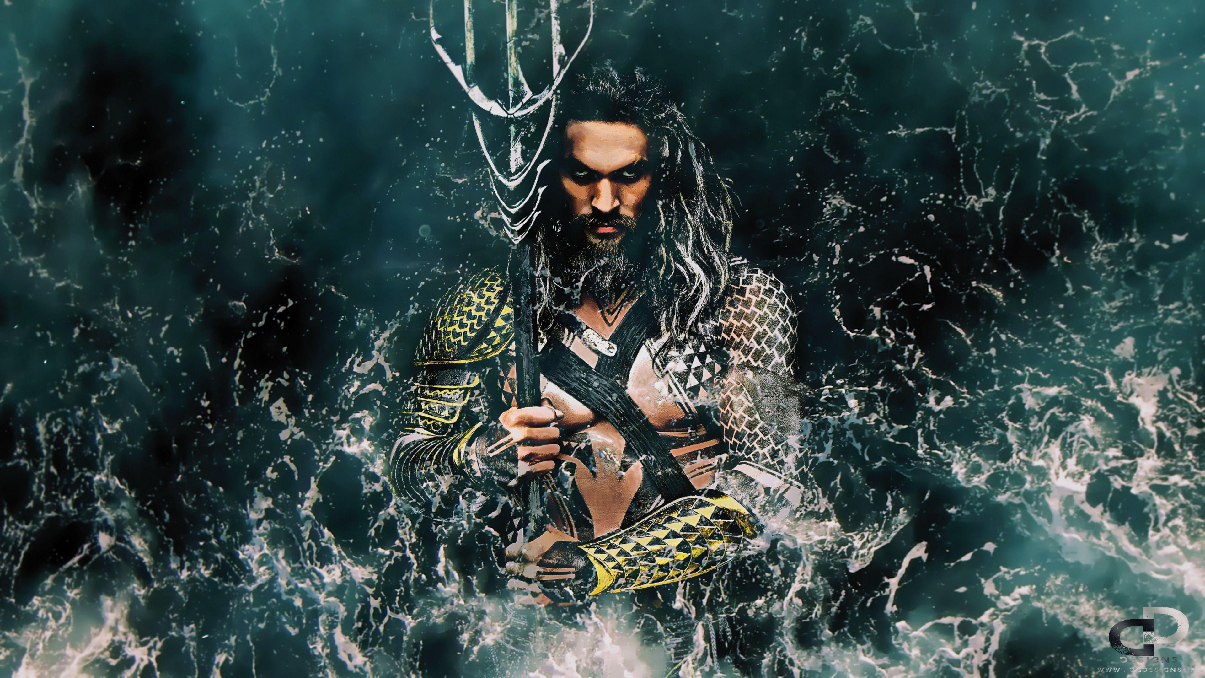 Aquaman Movie 2018 Jason Momoa 4K Wallpaper
