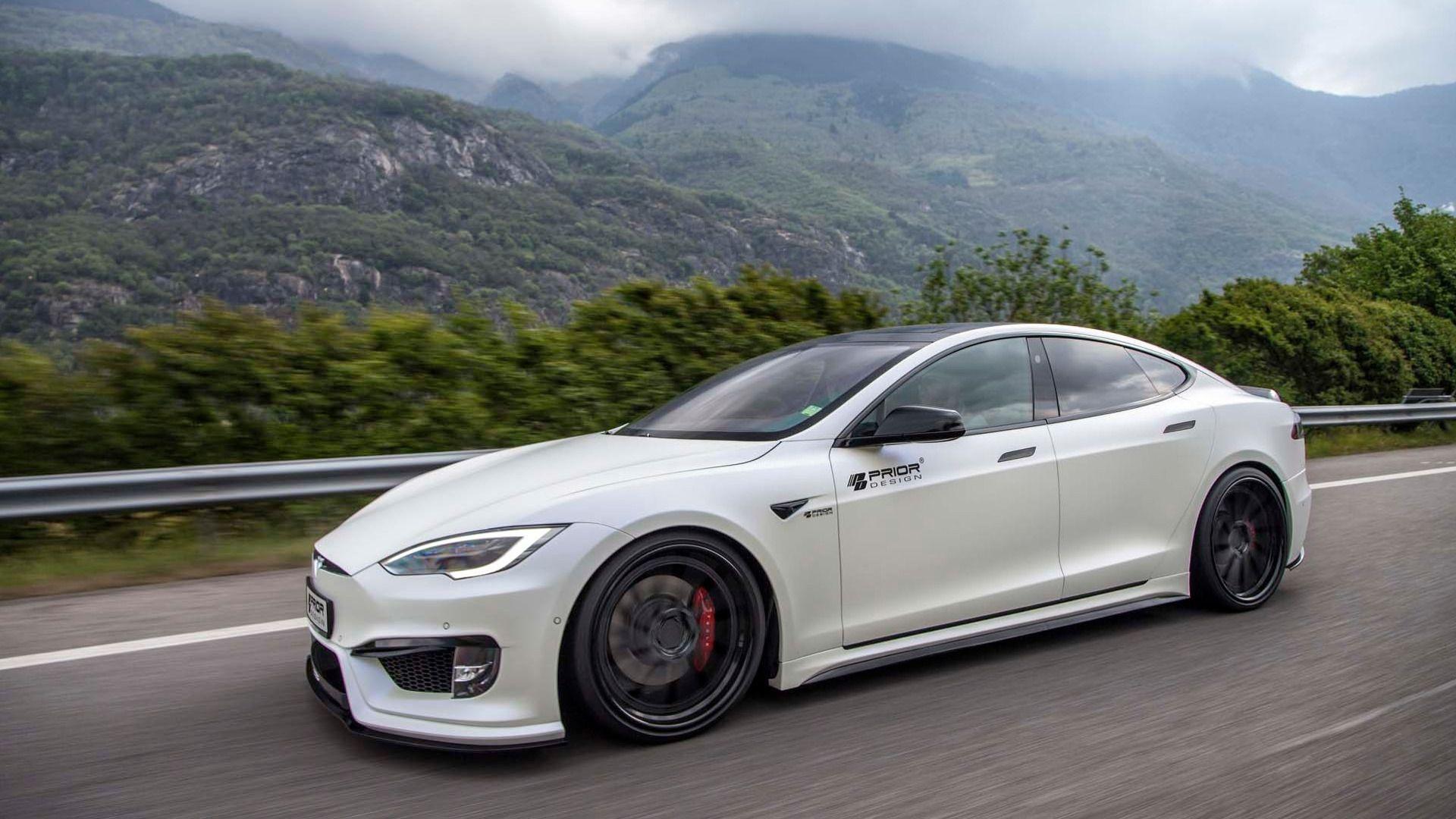 Tesla Model S Gets Aggressive Touch With Tuner's Aero Kit