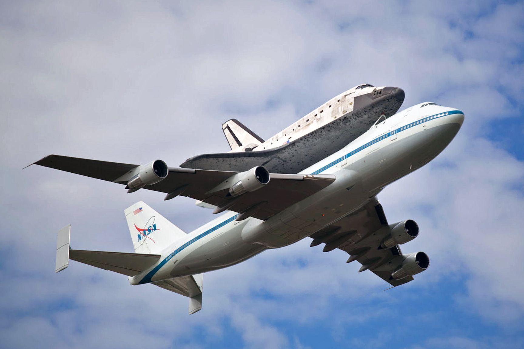 Inside the Space Shuttle Carrier Aircraft