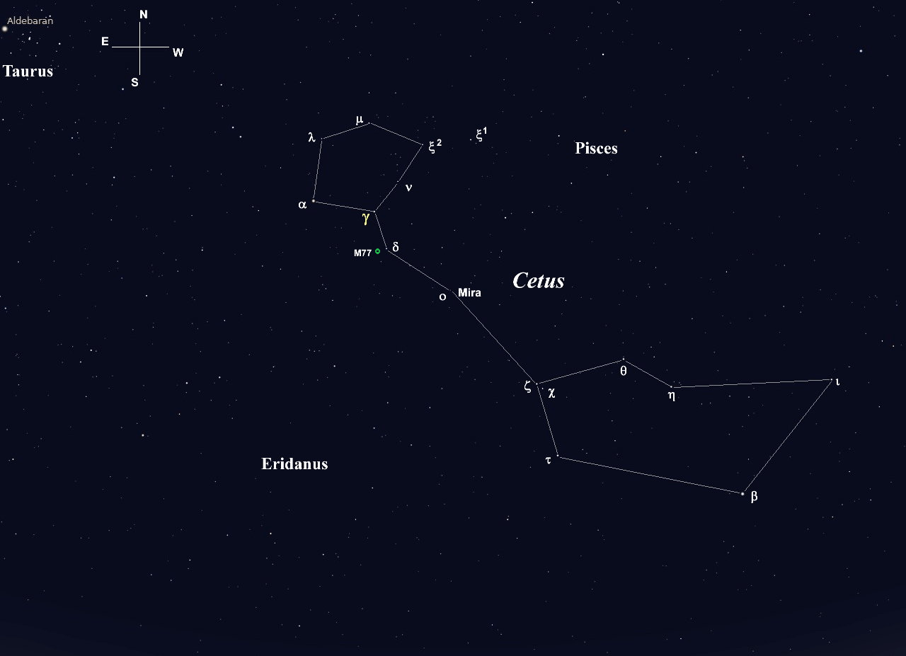 Gamma (γ) Ceti, Better Known as Kaffaljidhma
