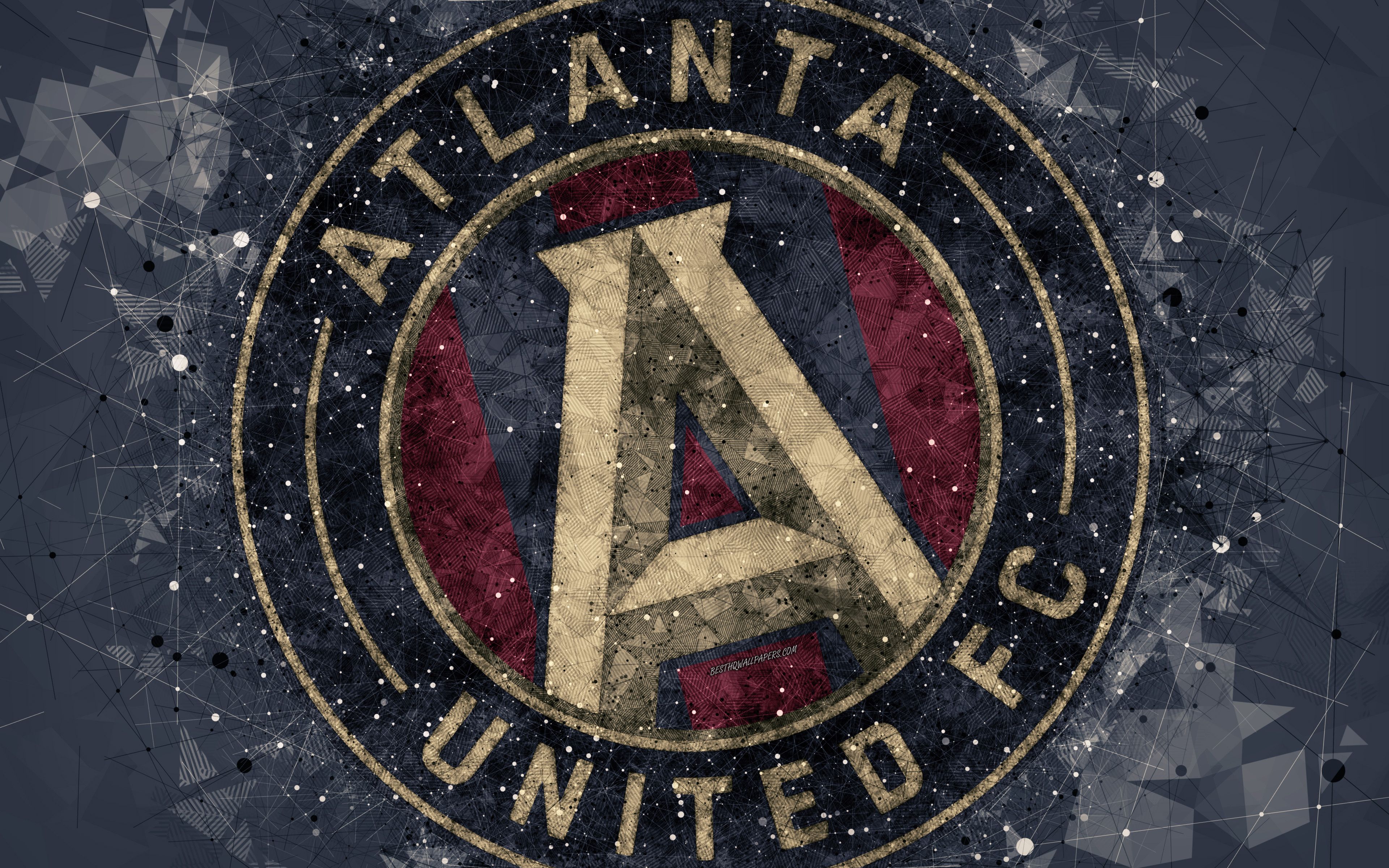 Download wallpaper Atlanta United FC, 4k, American soccer club