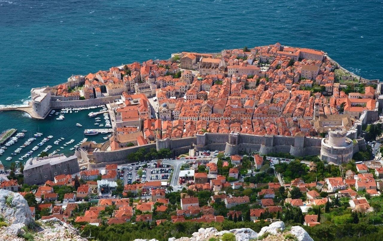 Dubrovnik Croatia Sky View wallpaper. Dubrovnik Croatia Sky View