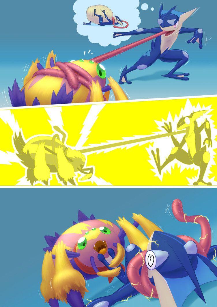 C Greninja VS Galvantula 1 2