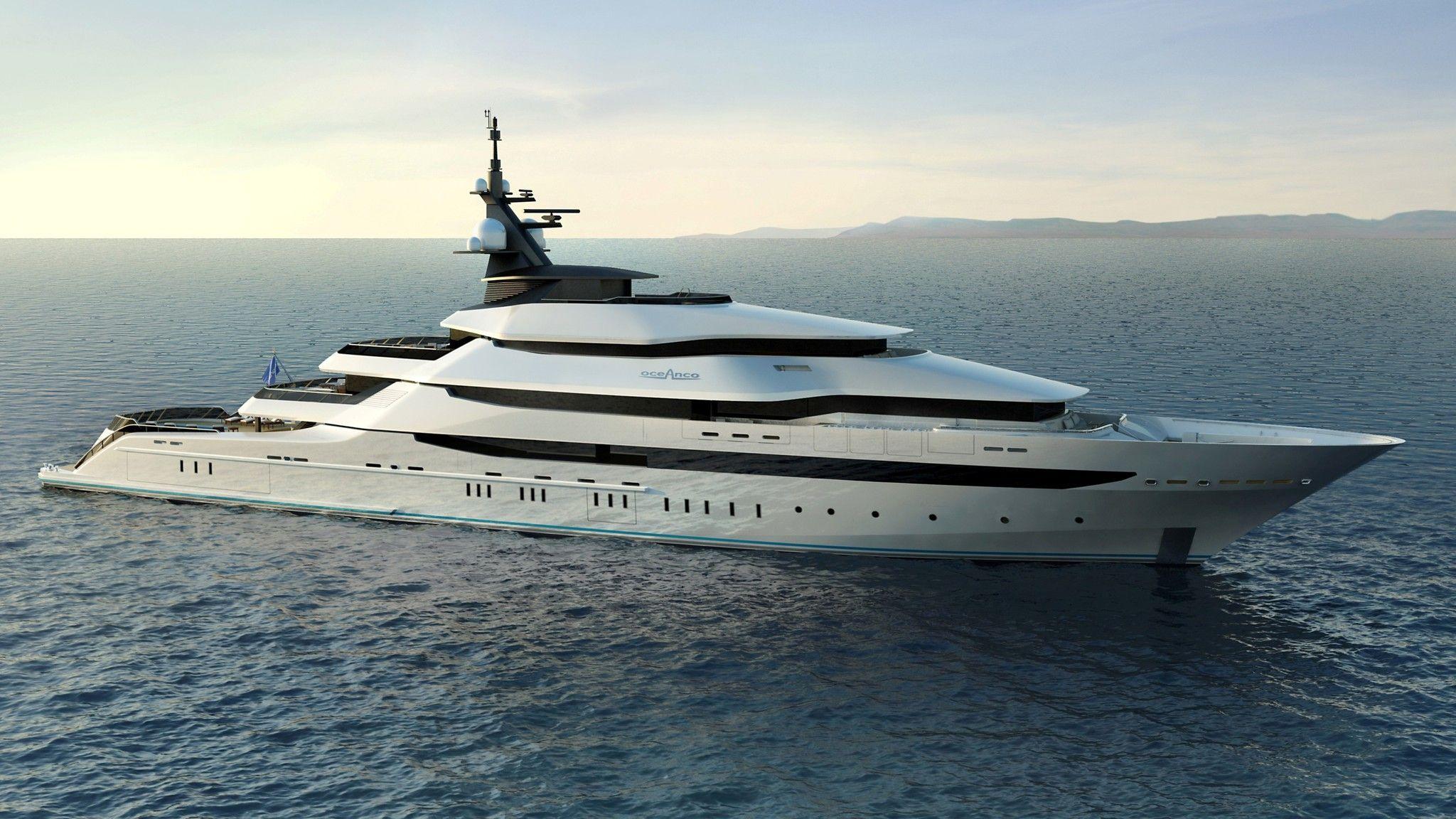 Ocean cgi yachts luxury boats oceanco sea wallpaper. AllWallpaper
