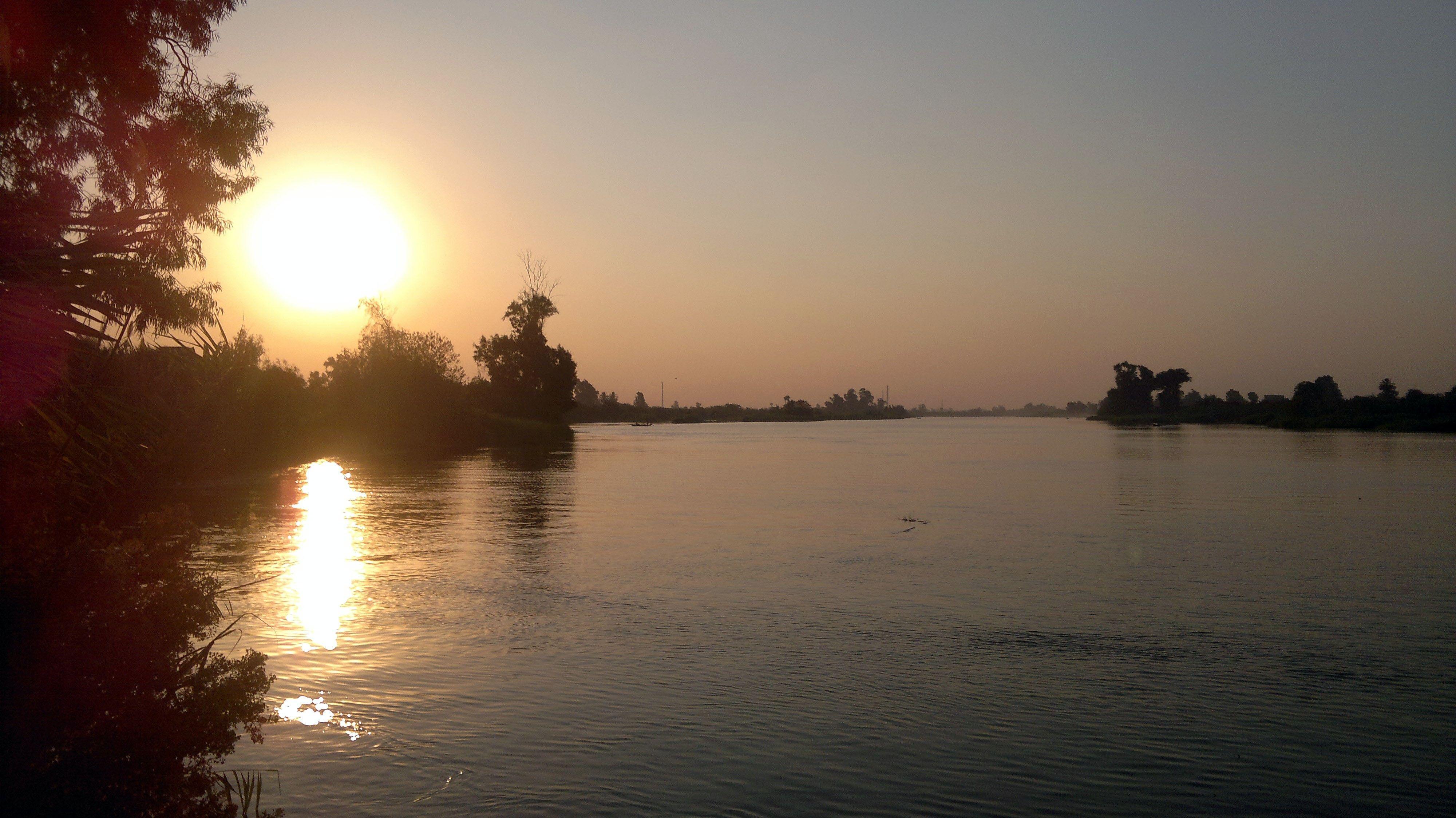 River: Nile River Sunset Egypt Plants Live Wallpaper Free Download