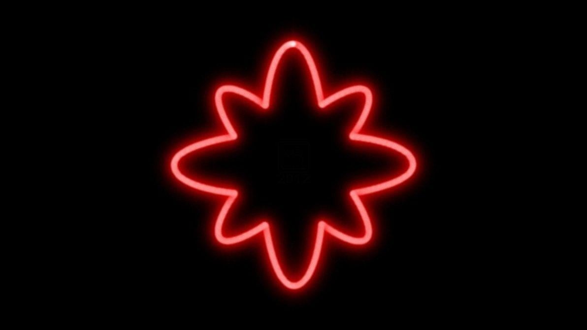 Captain Atom and Bombshell Neon Symbol WP