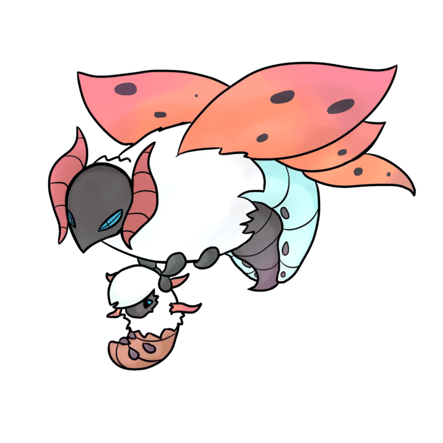 Larvesta And Volcarona by Angel-Tale