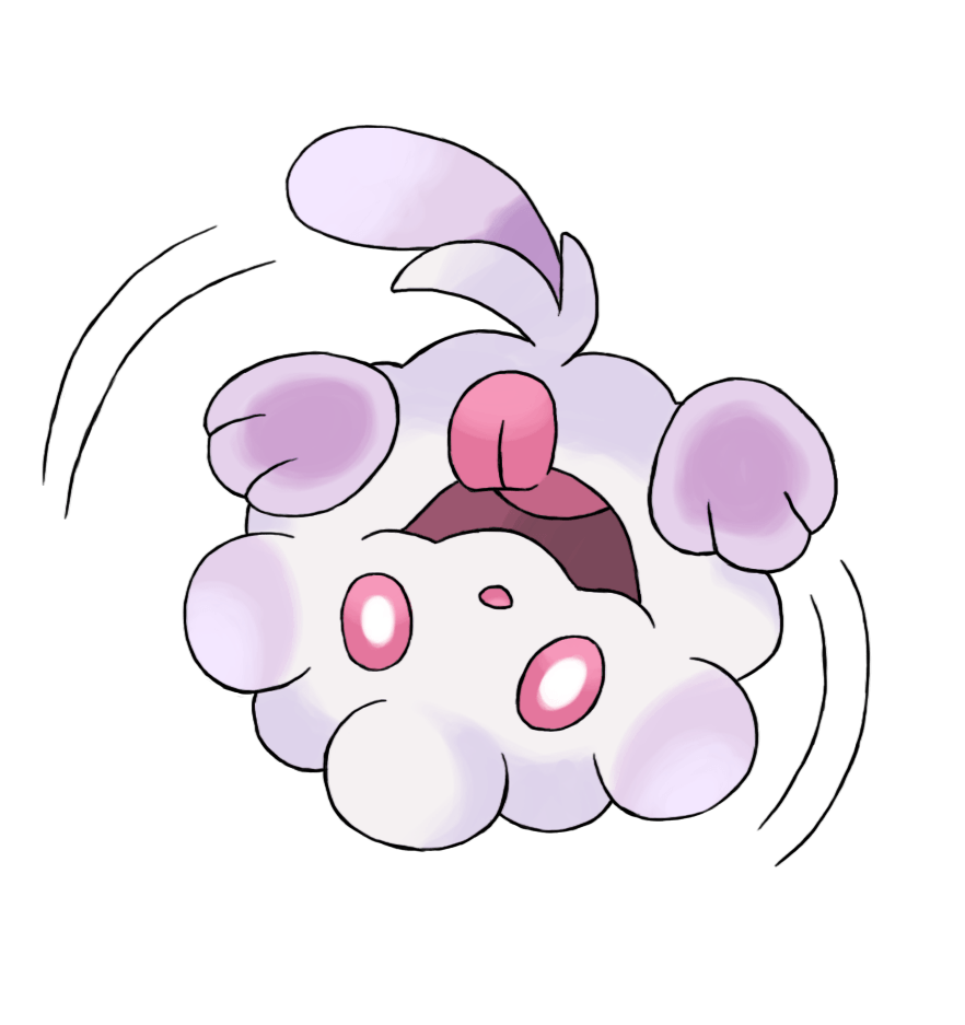 Swirlix is sooo cute!!!!. Pokemon. Pokémon and Anime