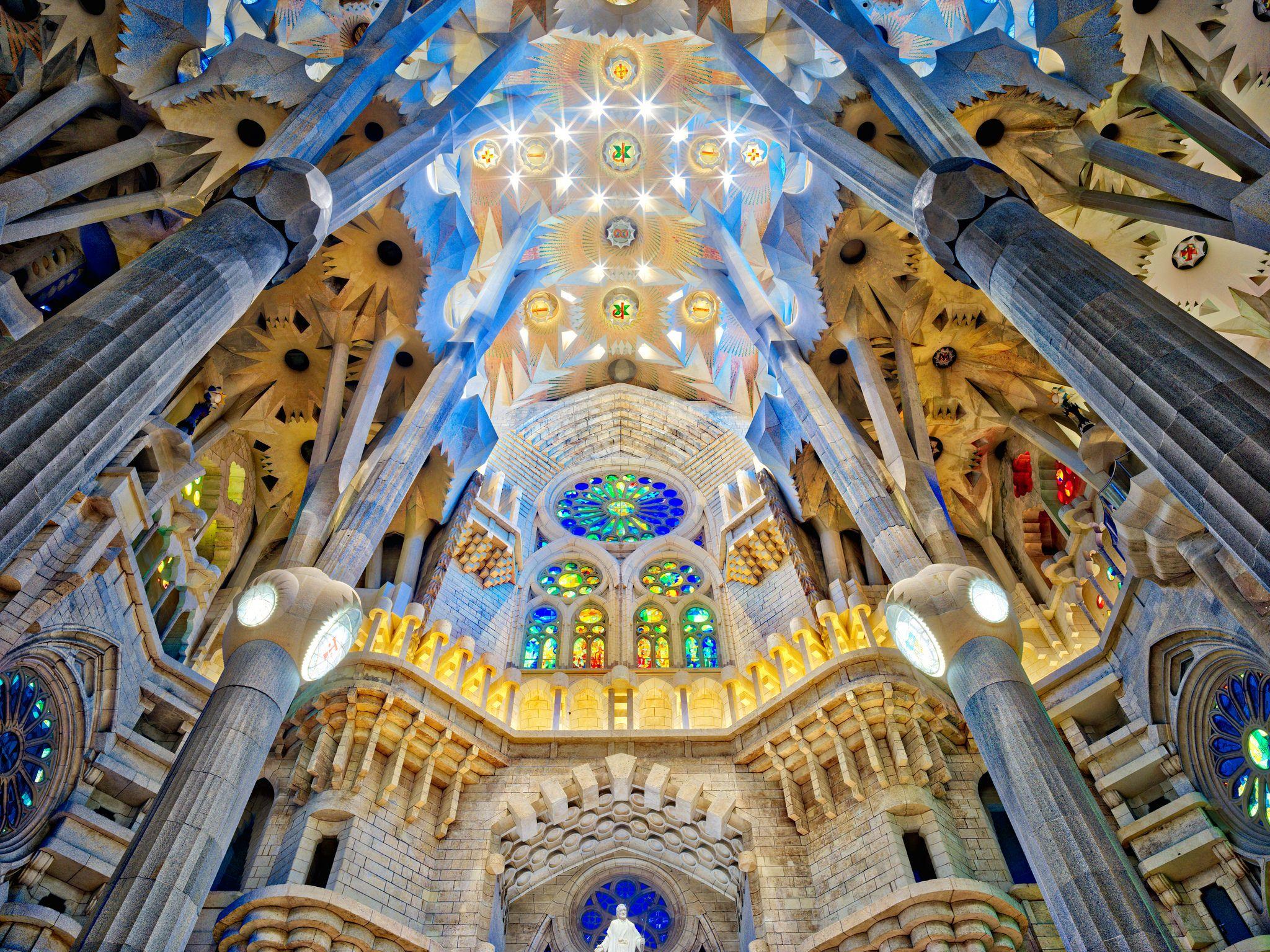 Sagrada Família Fond D'écran HD. Arrière Planx1535