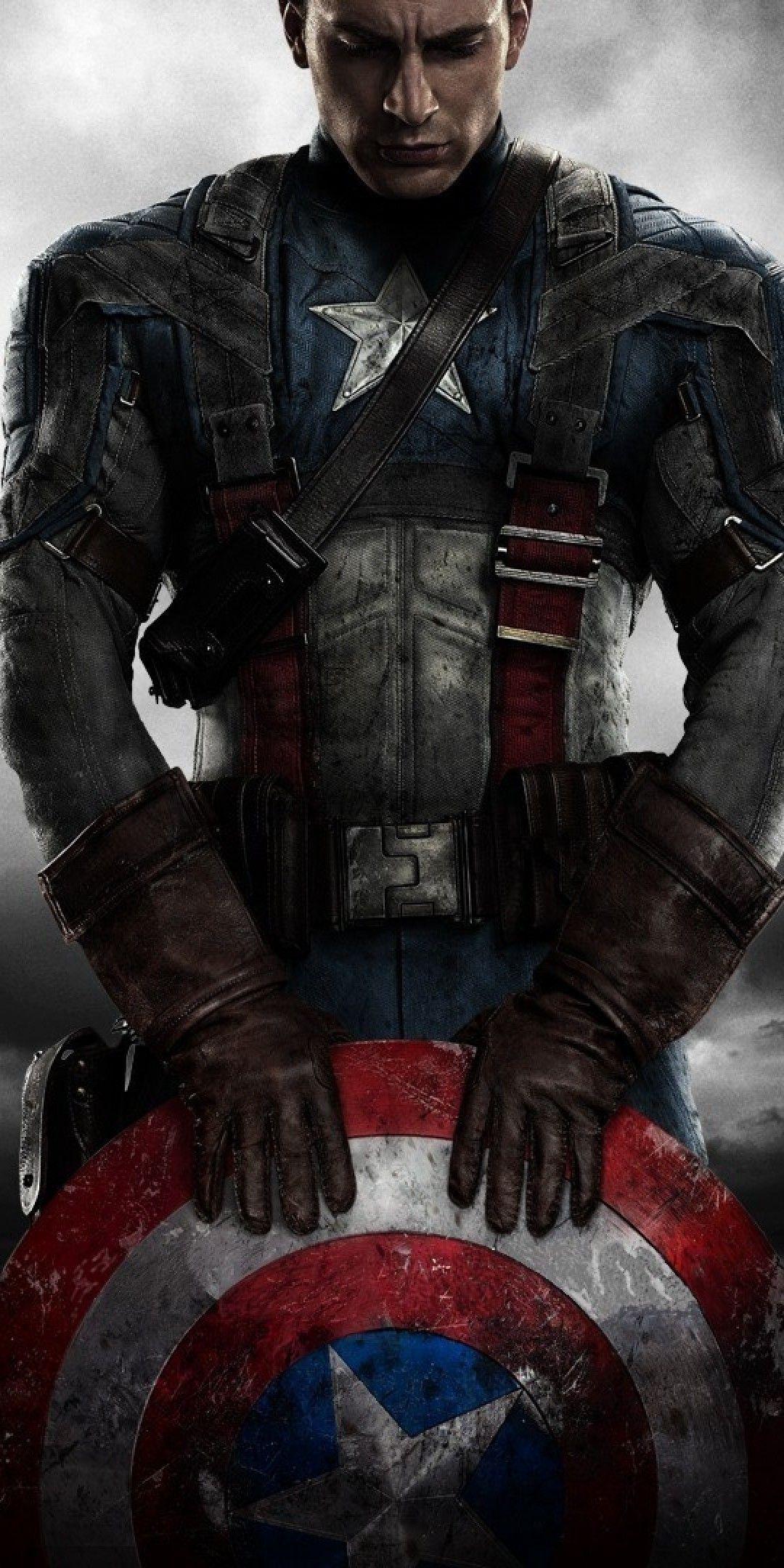 Download 1080x2160 Captain America: The First Avenger, Chris Evans