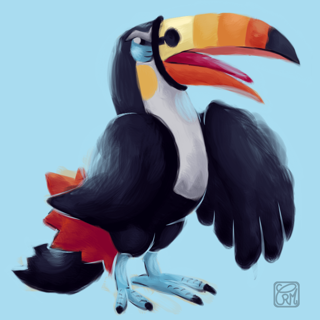 Toucannon. Pokémon. Pokémon and Flying type