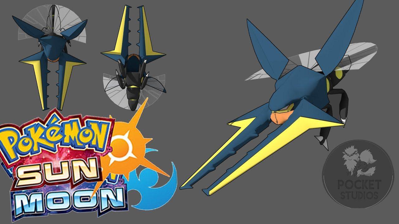Vikavolt 3D Model! with Pokemon Sun and Moon Discussion