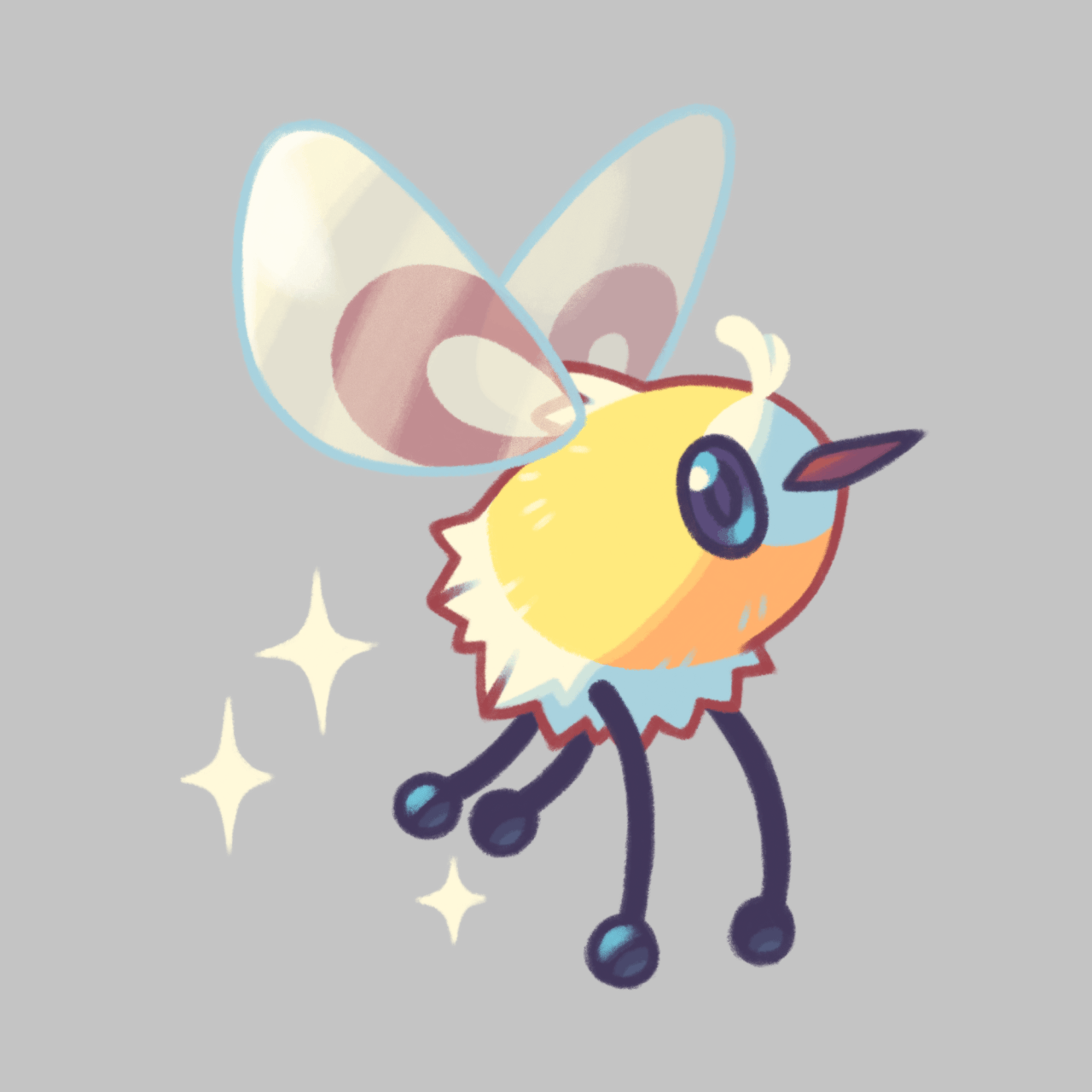 Cutiefly ” My new favorite Pokemon ;-; PROCESS VIDEO FOR CUTIEFLY