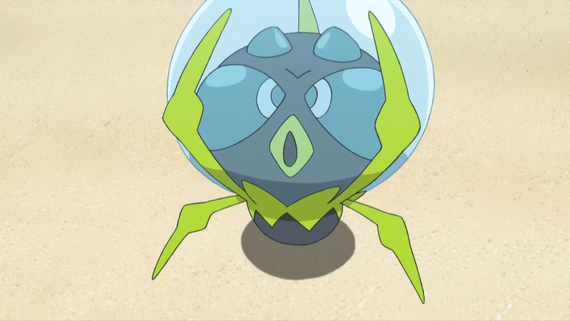 Dewpider (SM071). Pokémon