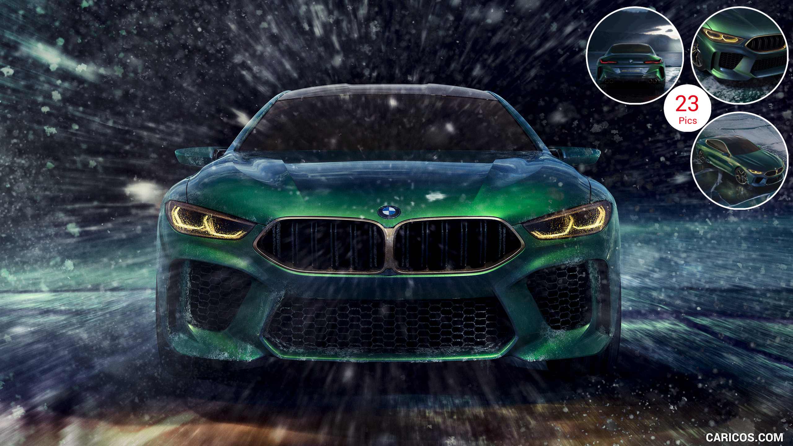BMW M8 Gran Coupe Concept. HD Wallpaper