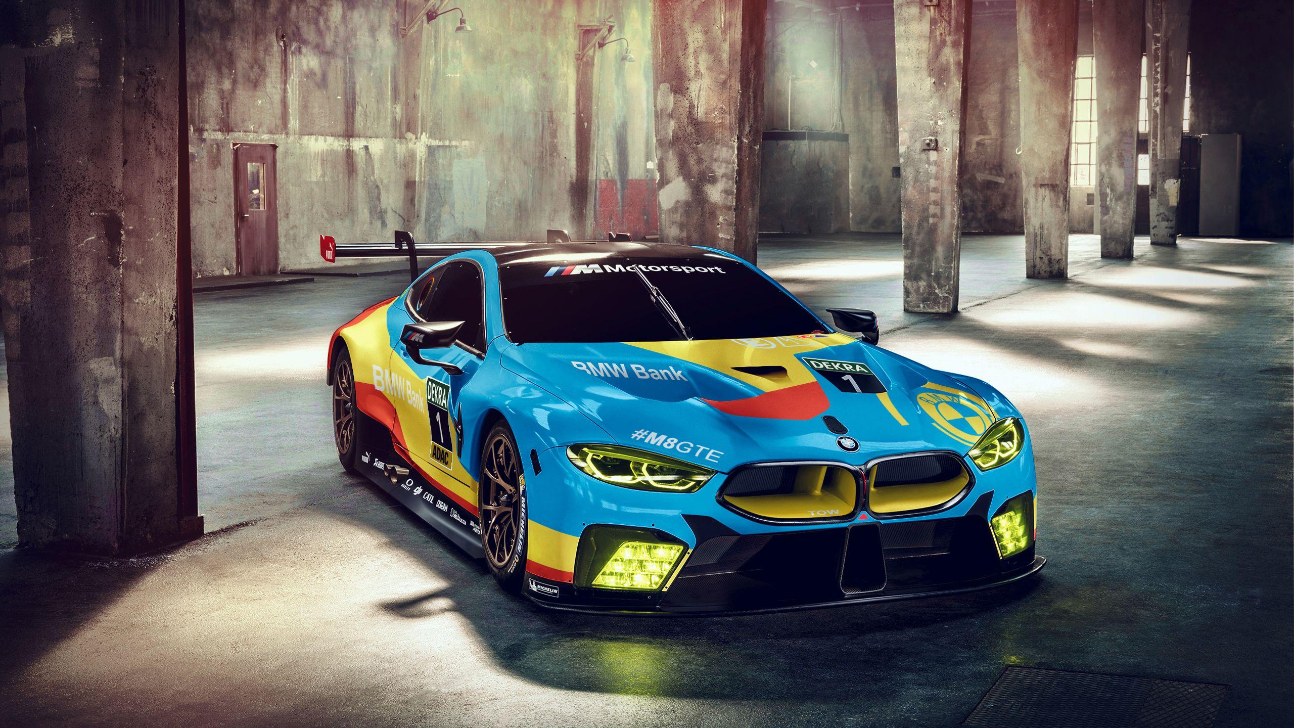 Wallpaper BMW M8 GTE, HD, Automotive / Cars