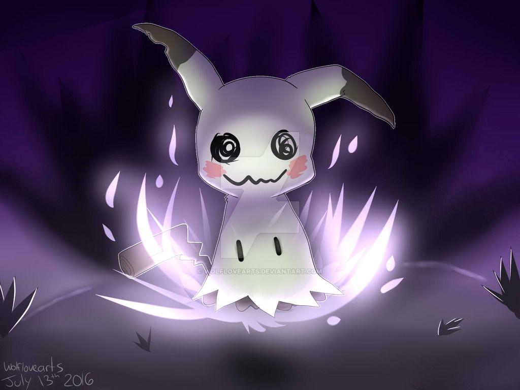 Mimikyu fan art by wolflovearts- Pokémon