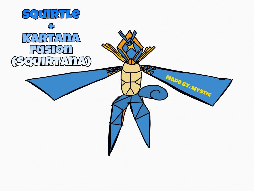 Squirtle and Kartana Fusion!. Pokemon Fangame Amino Amino