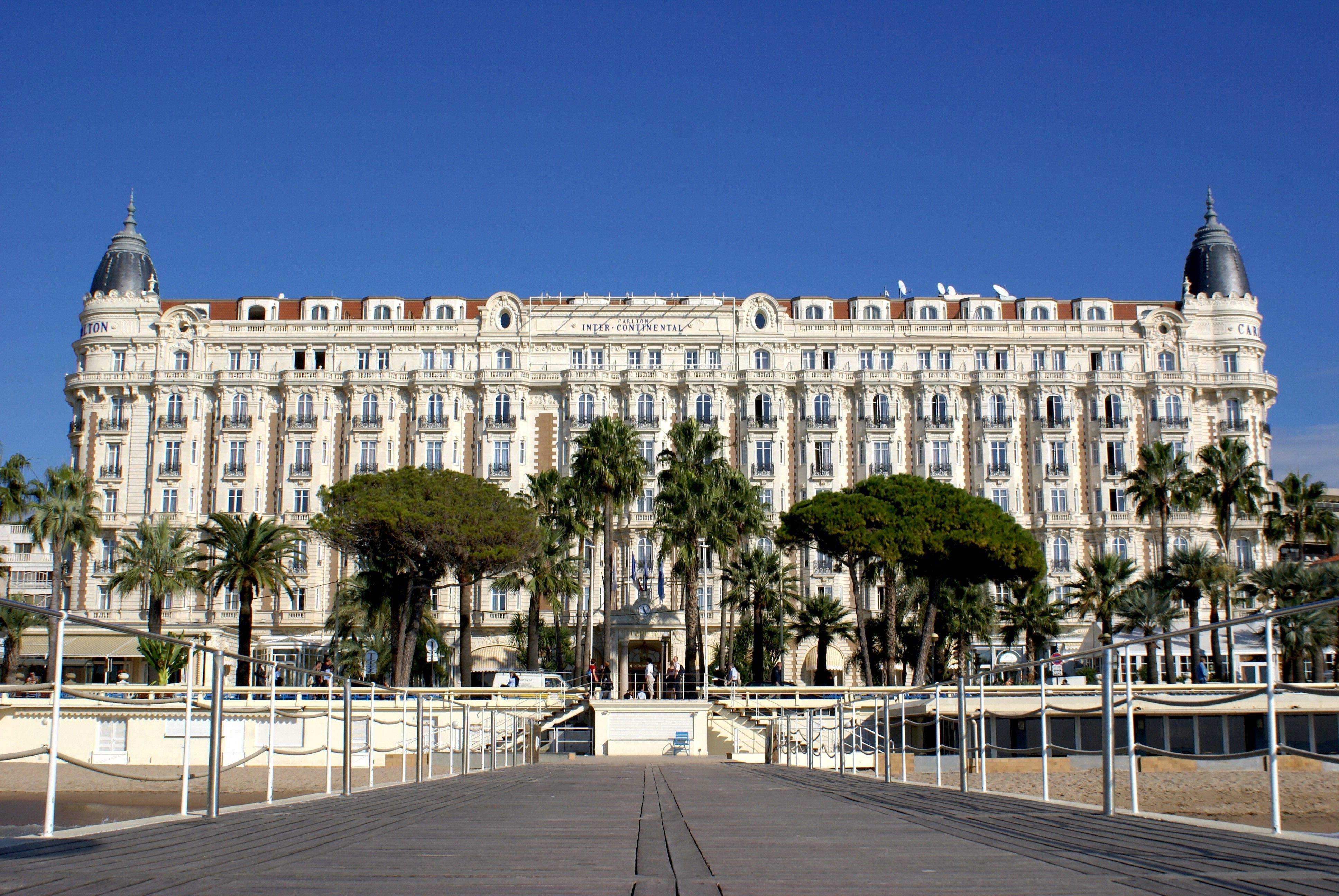 Hotels on the beach in Cannes, France wallpaper and image