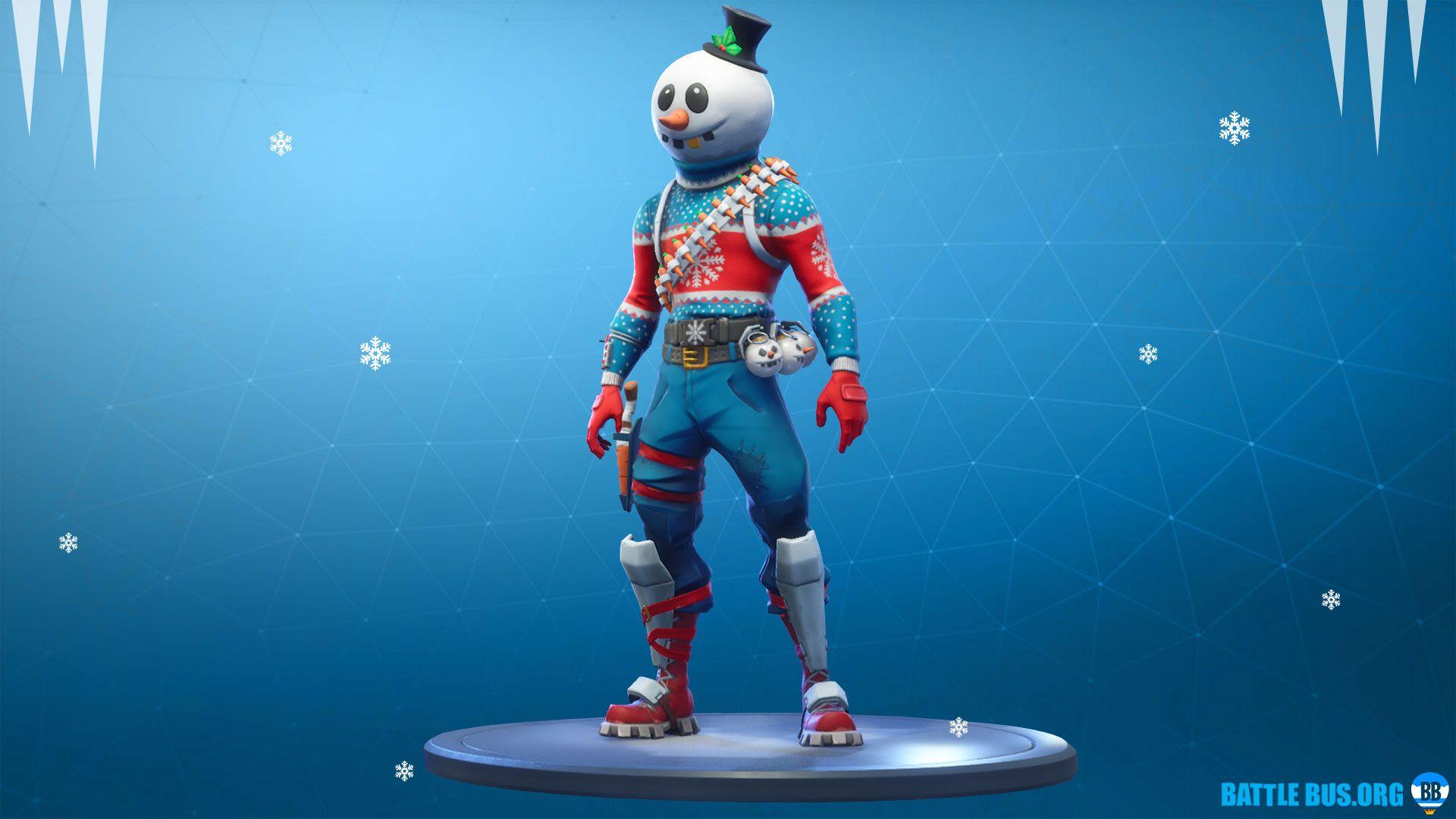 Slushy Soldier Outfit 7 Christmas skins, Info, Cost and Set