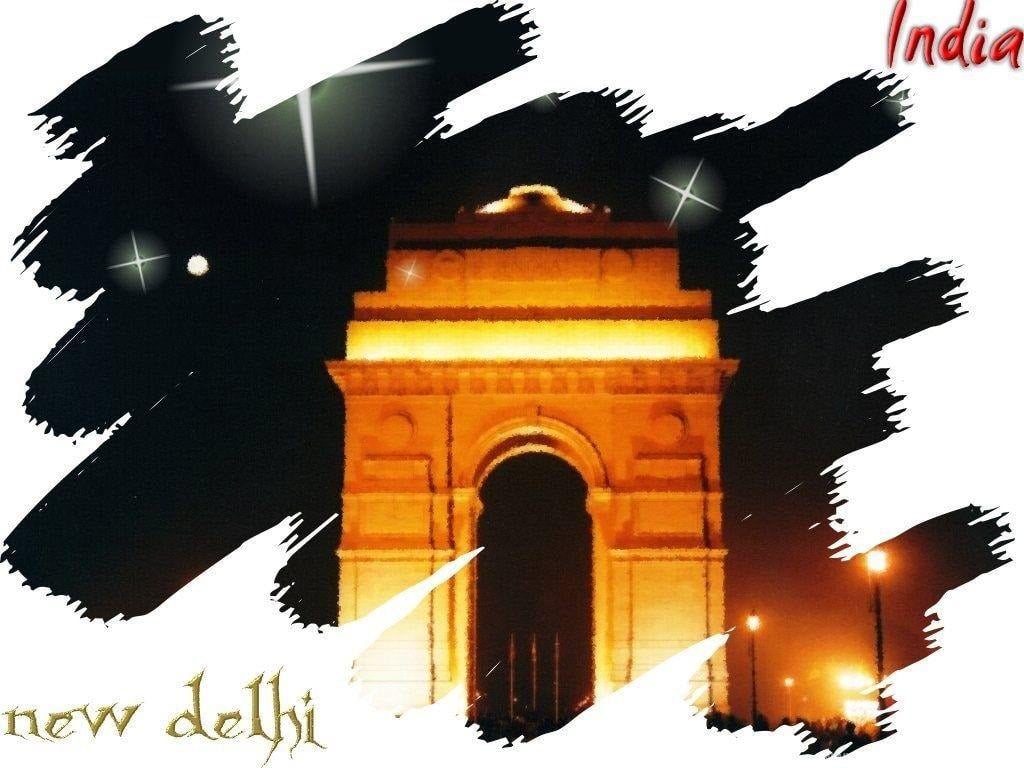 Download Wallpaper, New Delhi, India Gate Wallpaper, India Desktop