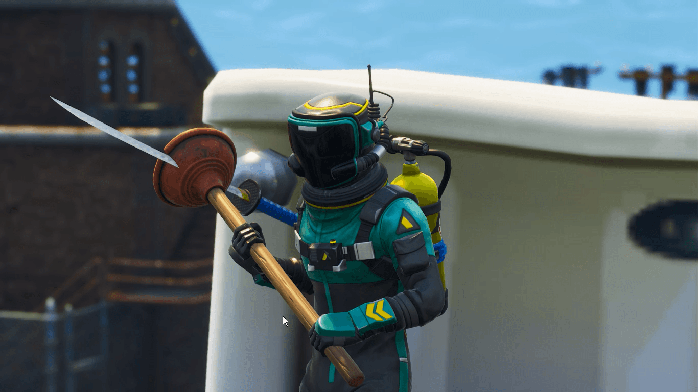 When its your turn to clean the toilet // Toxic Trooper, air tank