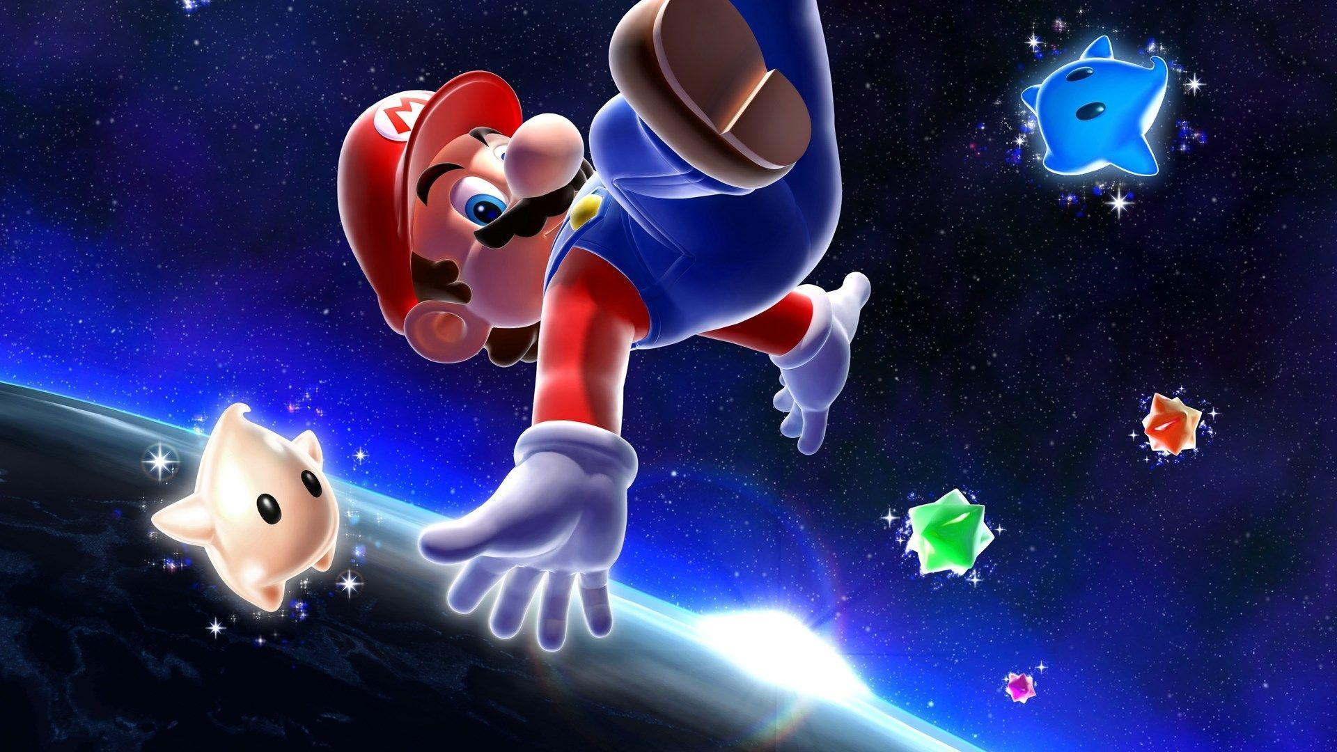 super mario galaxy background wallpaper free mario galaxy