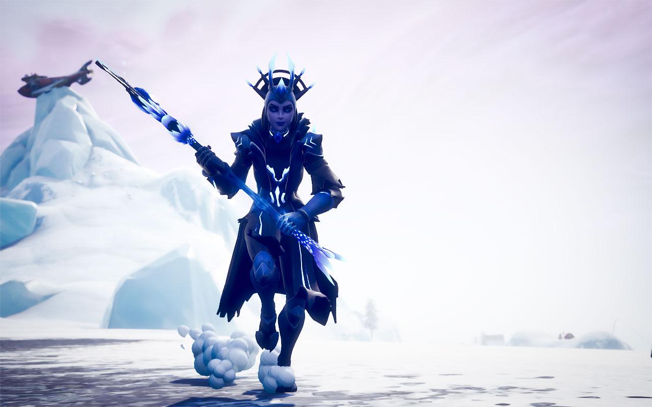 The Ice Queen Fortnite wallpaper