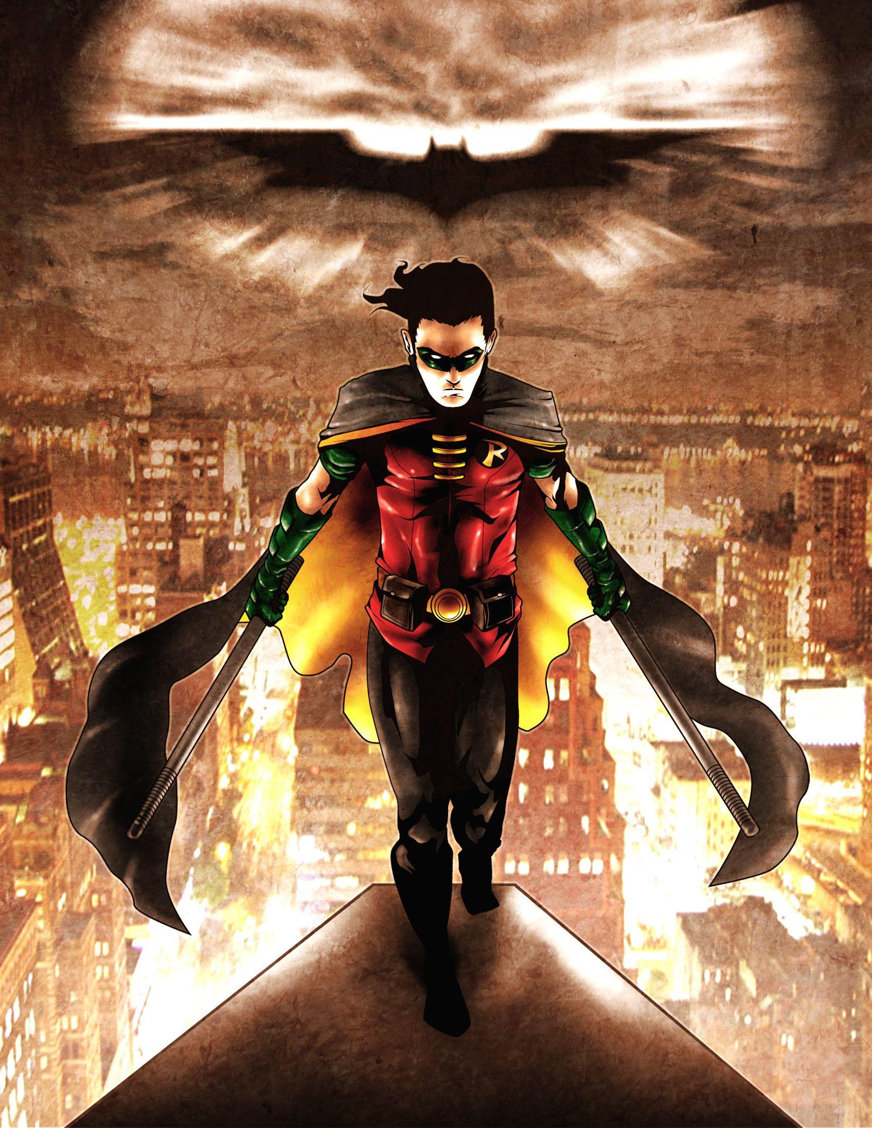 Robin Dick Grayson Nightwing Image Robin HD Wallpaper