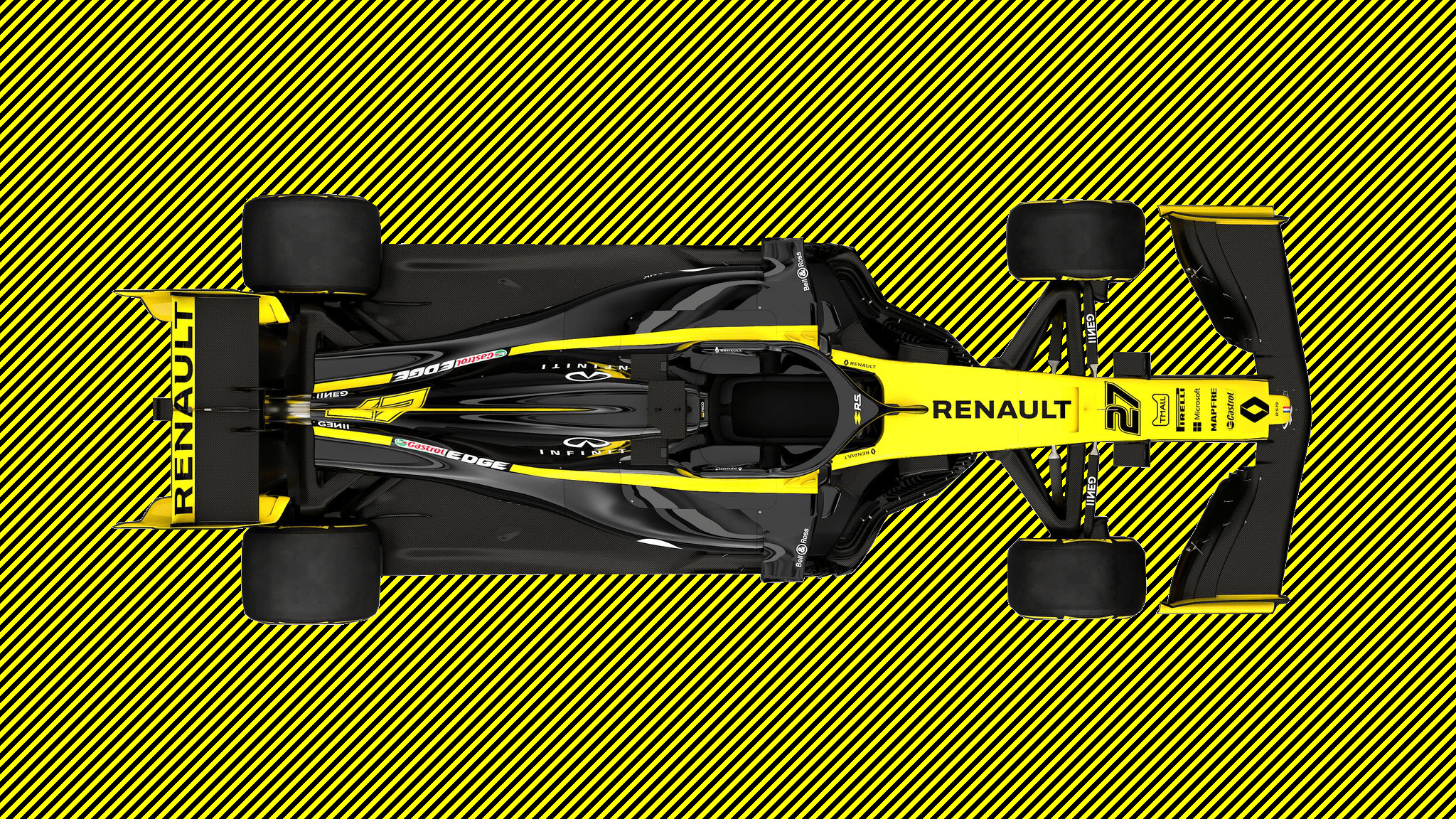 Quick edit of Renault R.S. 19 for a wallpaper please hire me as