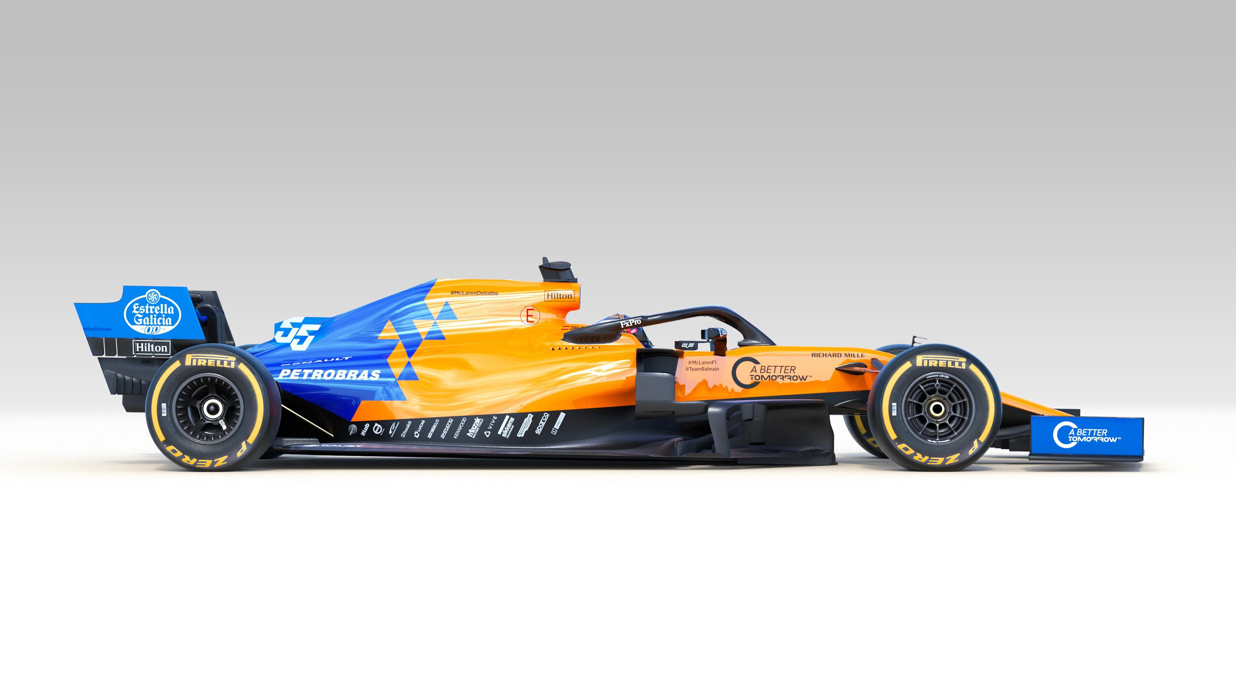 McLaren MCL34 gallery the angles of the teams 2019 F1 car