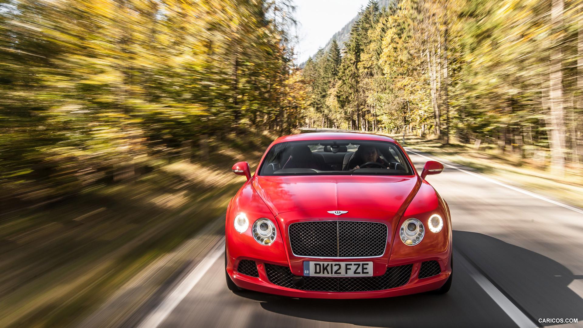 Bentley Continental GT Speed St James Red. HD