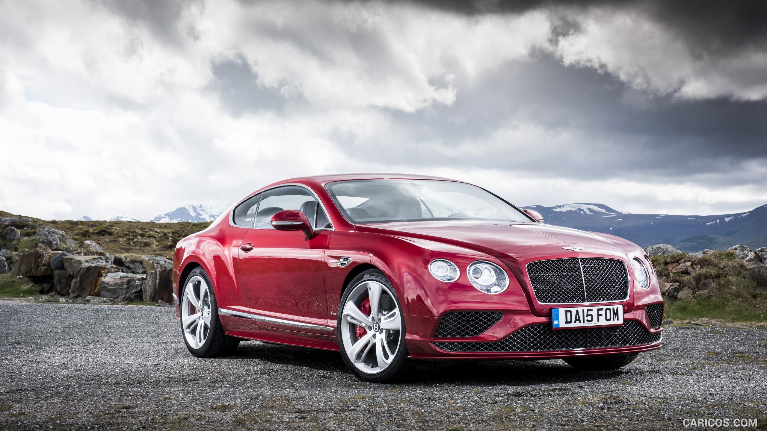 Bentley Continental GT Speed Coupe (Candy Red). HD