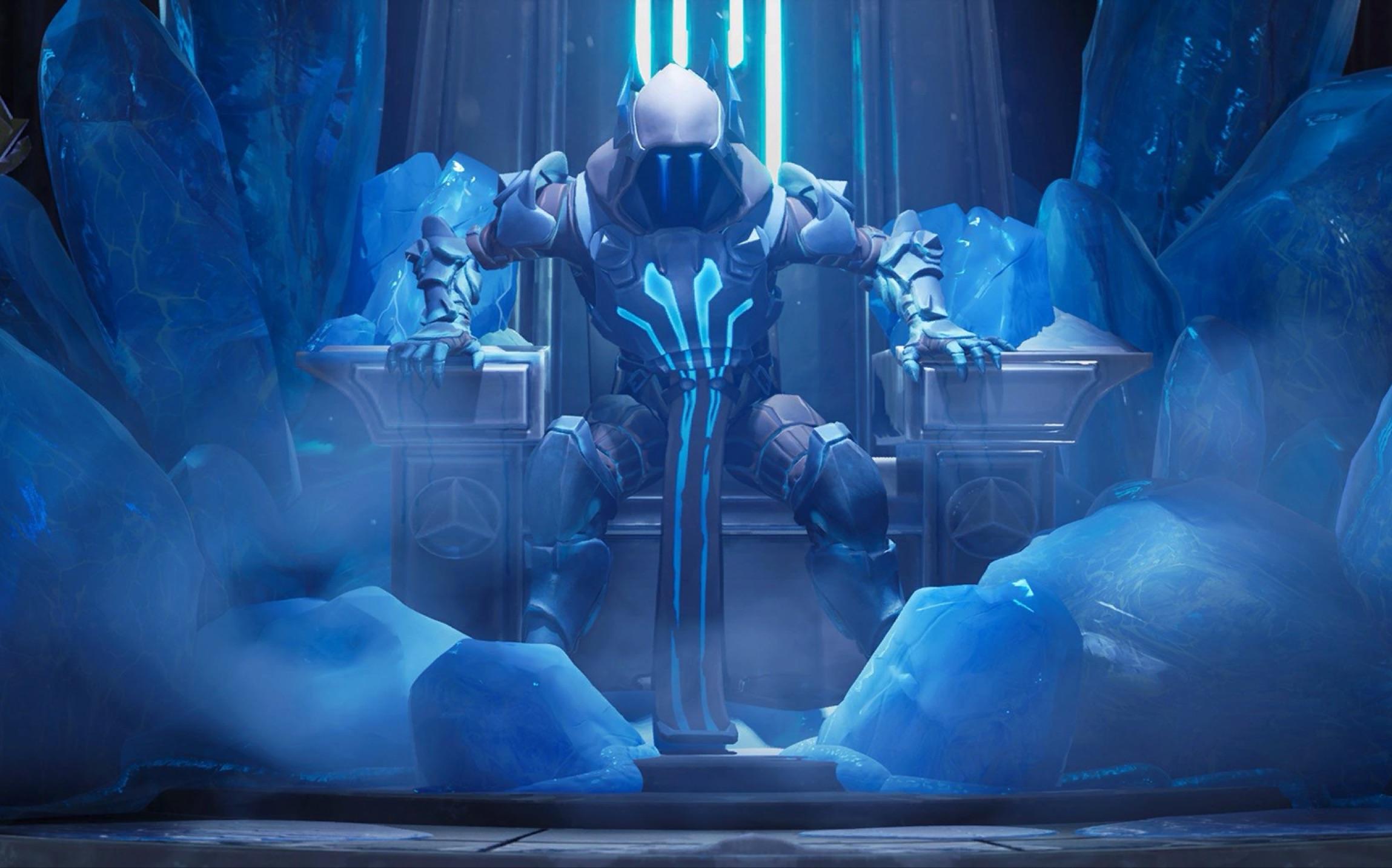 Cool Ice King HD Background Fortnite Season 7 Wallpaper