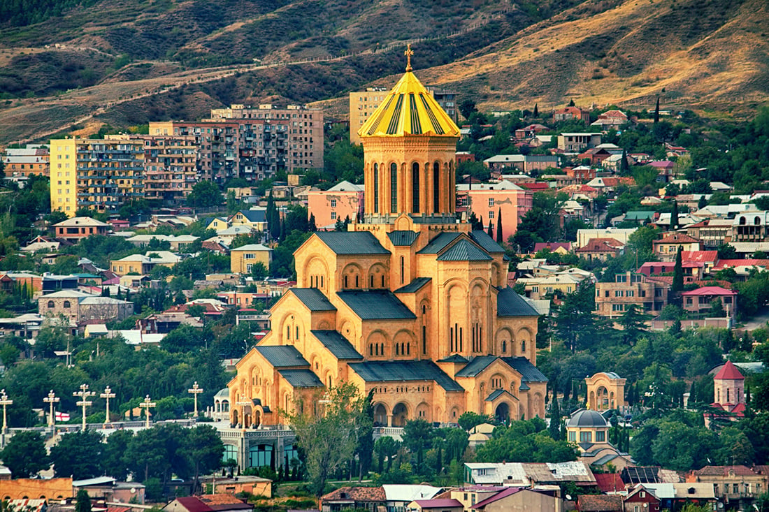 Architecture delights in Tbilisi Georgia [in picture]