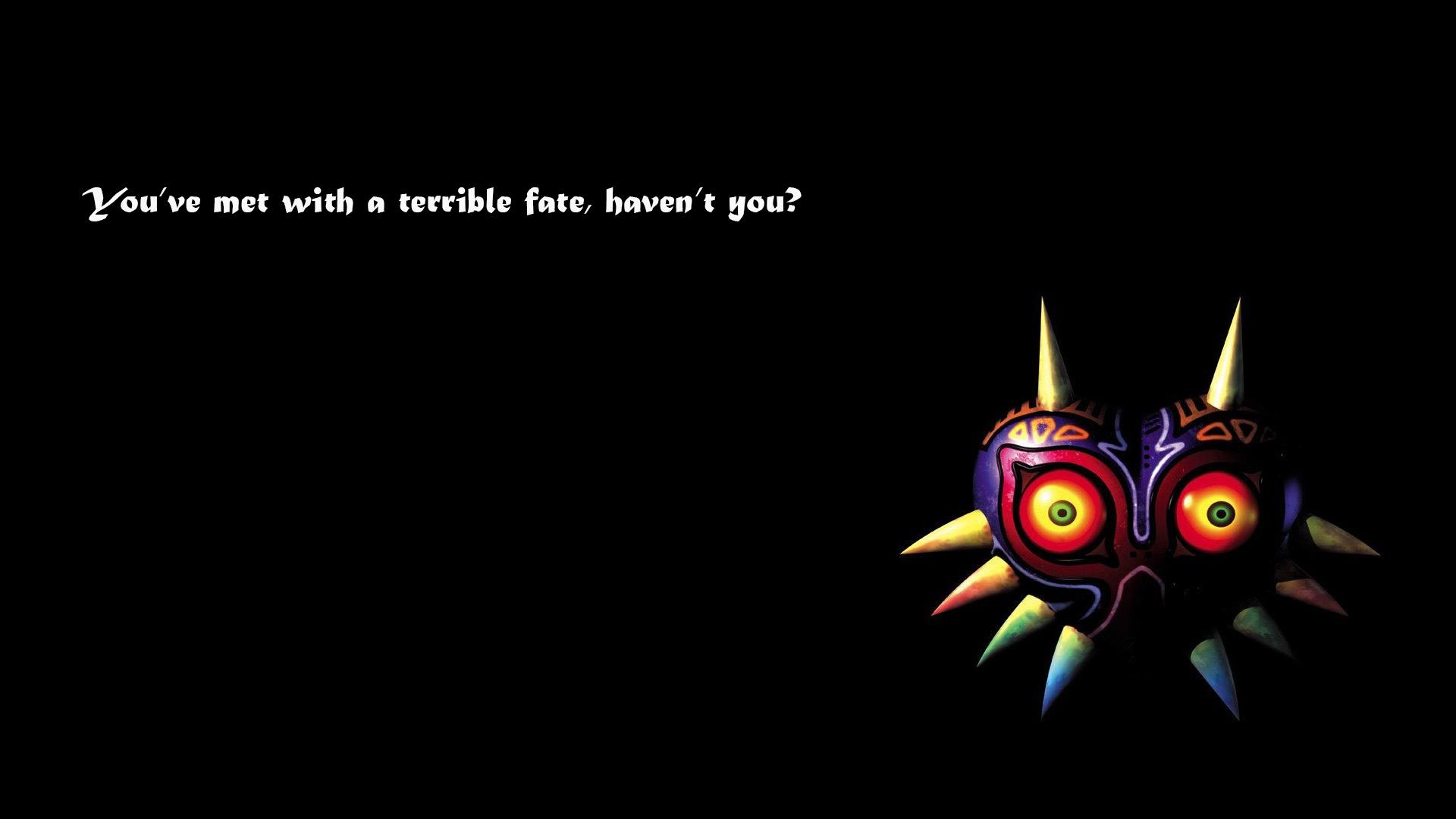 An awesome Majora's Mask wallpaper [OC]