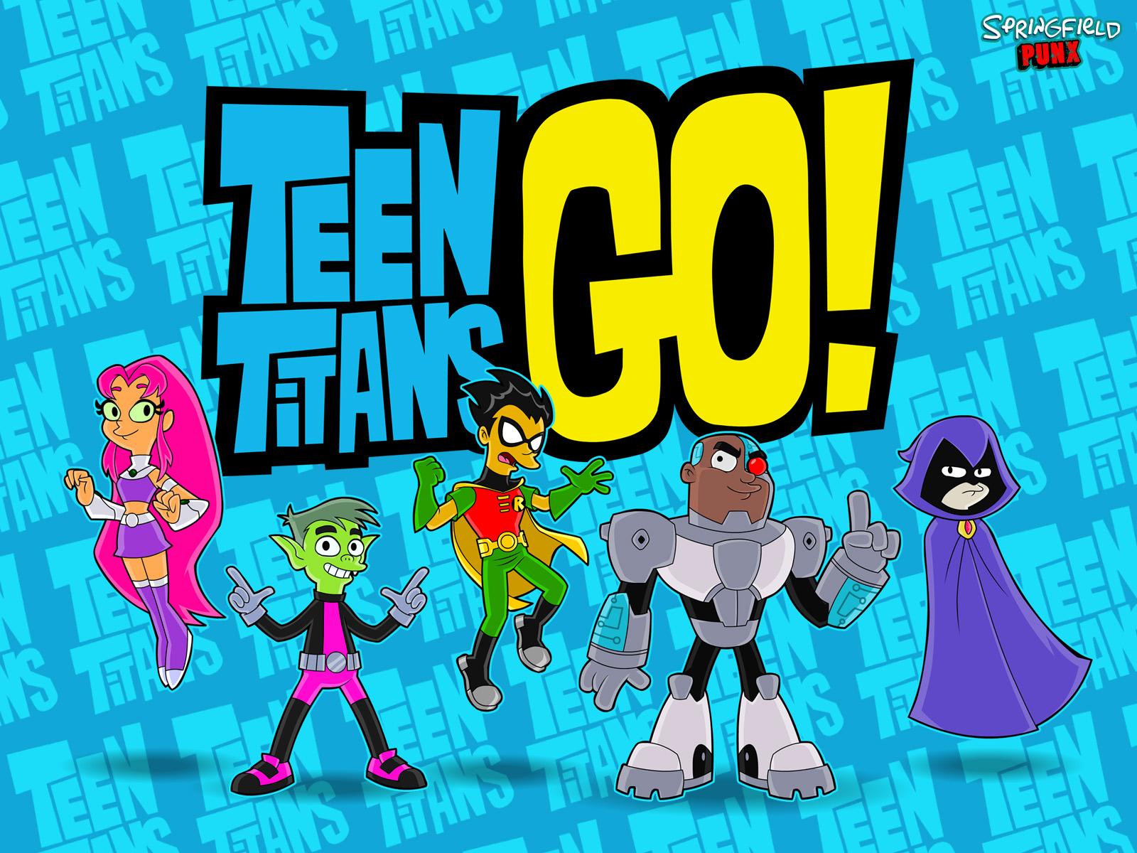 Springfield Punx: Teen Titans Go! Wallpaper