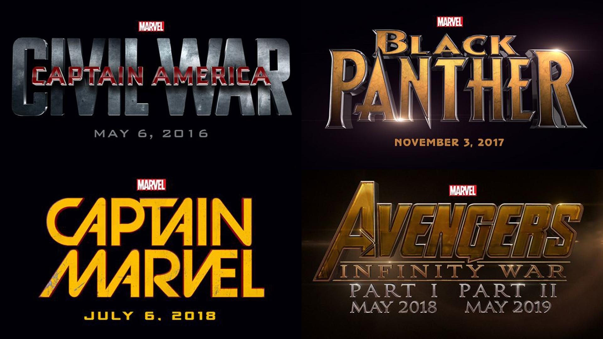 Marvel Announces New Movies: Black Panther, Captain Marvel, Avengers