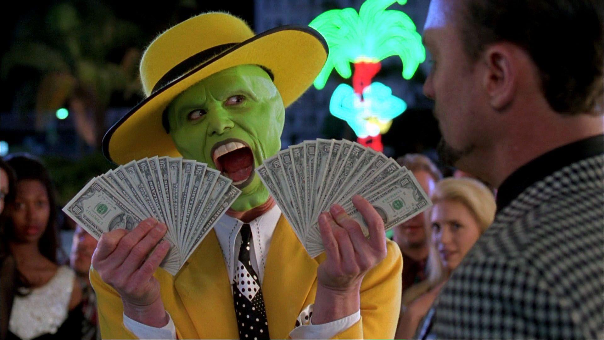 This is a really funny scene from The Mask when Stanley Ipkiss Jim