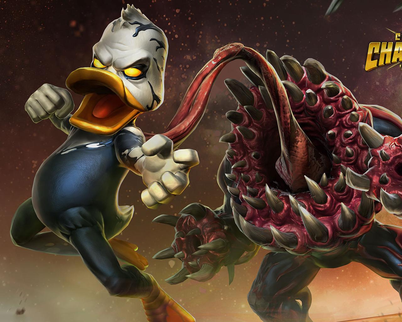 Venom The Duck Contest Of Champions 1280x1024 Resolution