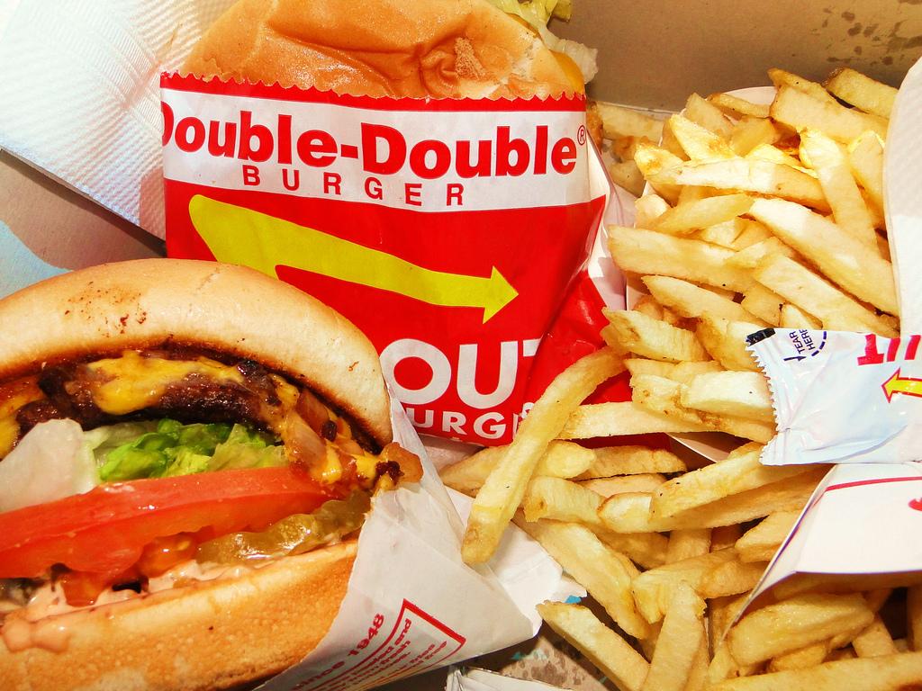 Double Double Burger From In N Out