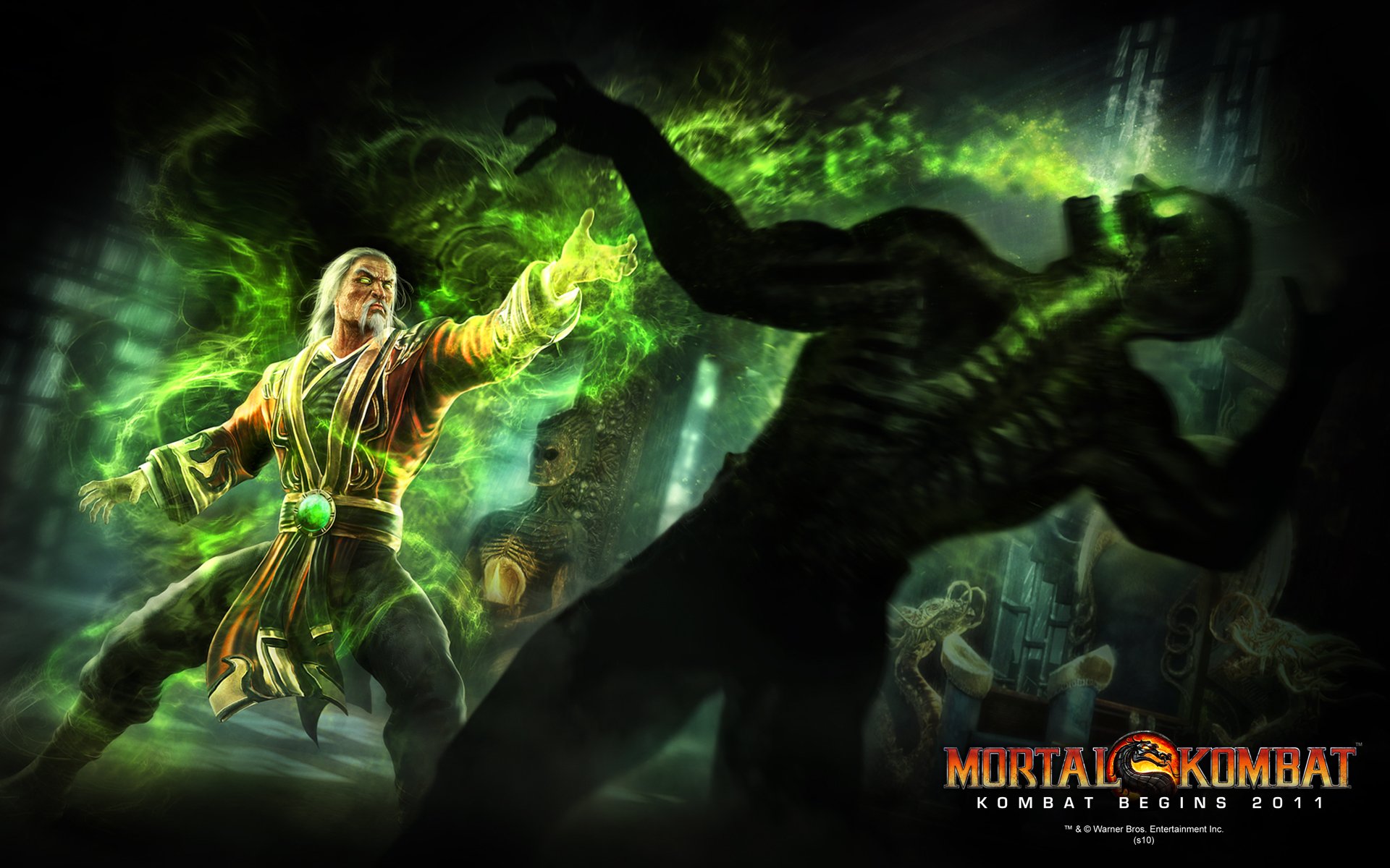FDMK Monday: Another Shang Tsung Wallpaper Released