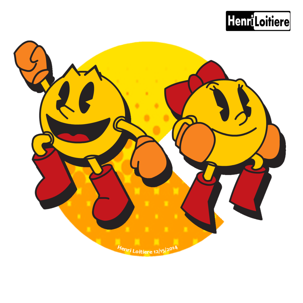 Pac Man And Ms. Pac Man