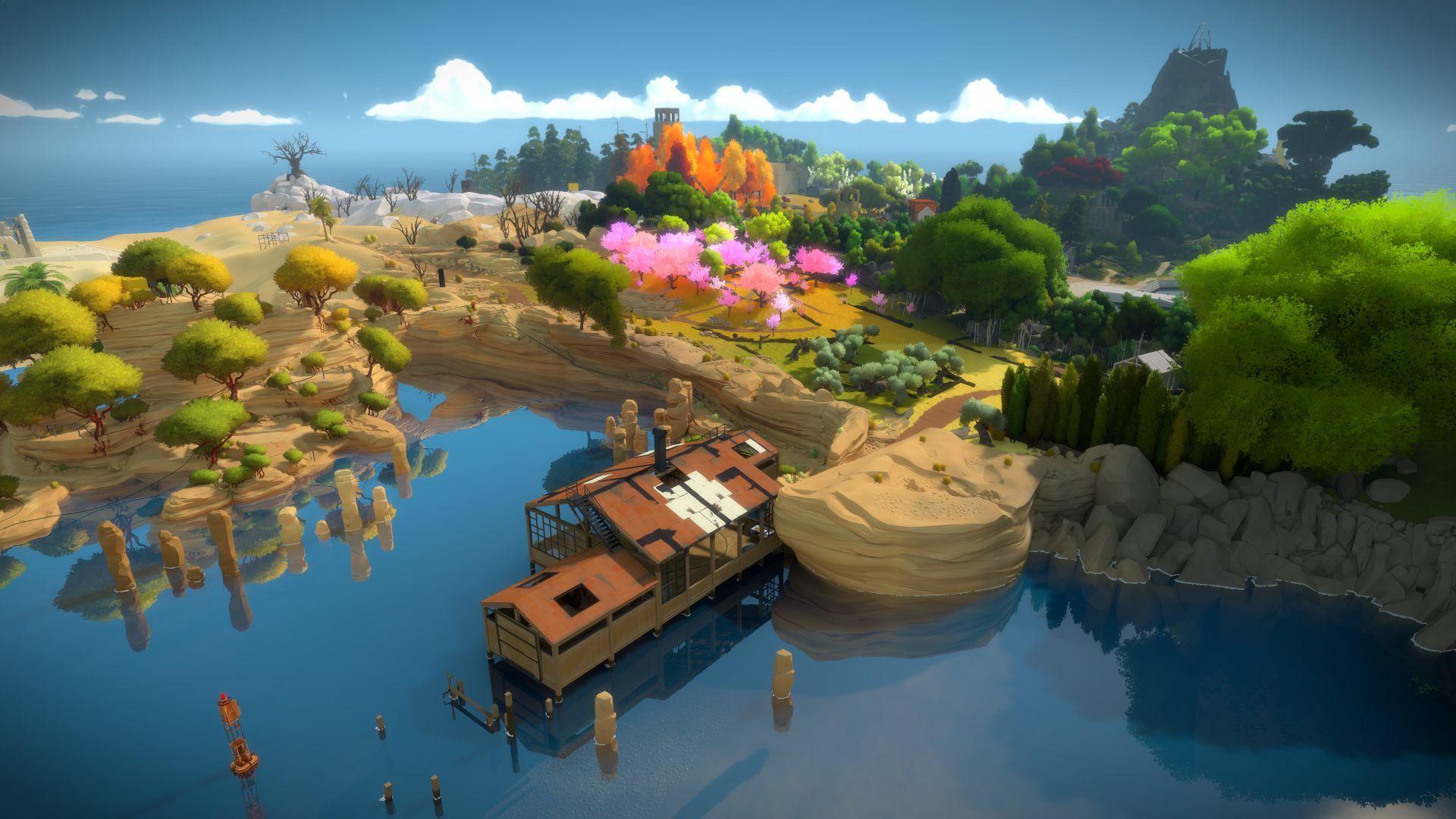 The Witness Game Wallpaper. Art. News games, Xbox live, Indie games