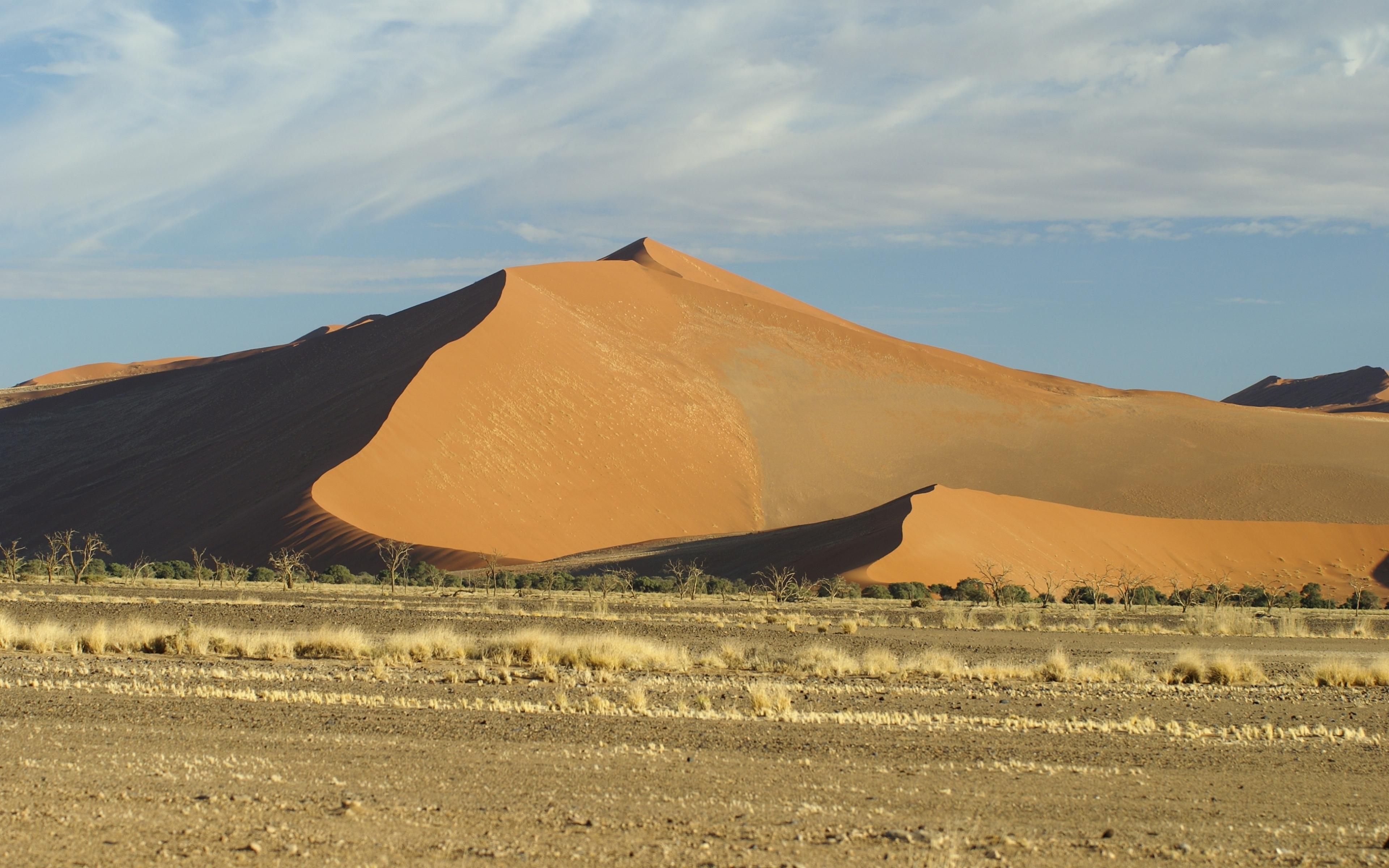 Sand Dunes (Namibia) Desktop Background Wallpaper Free