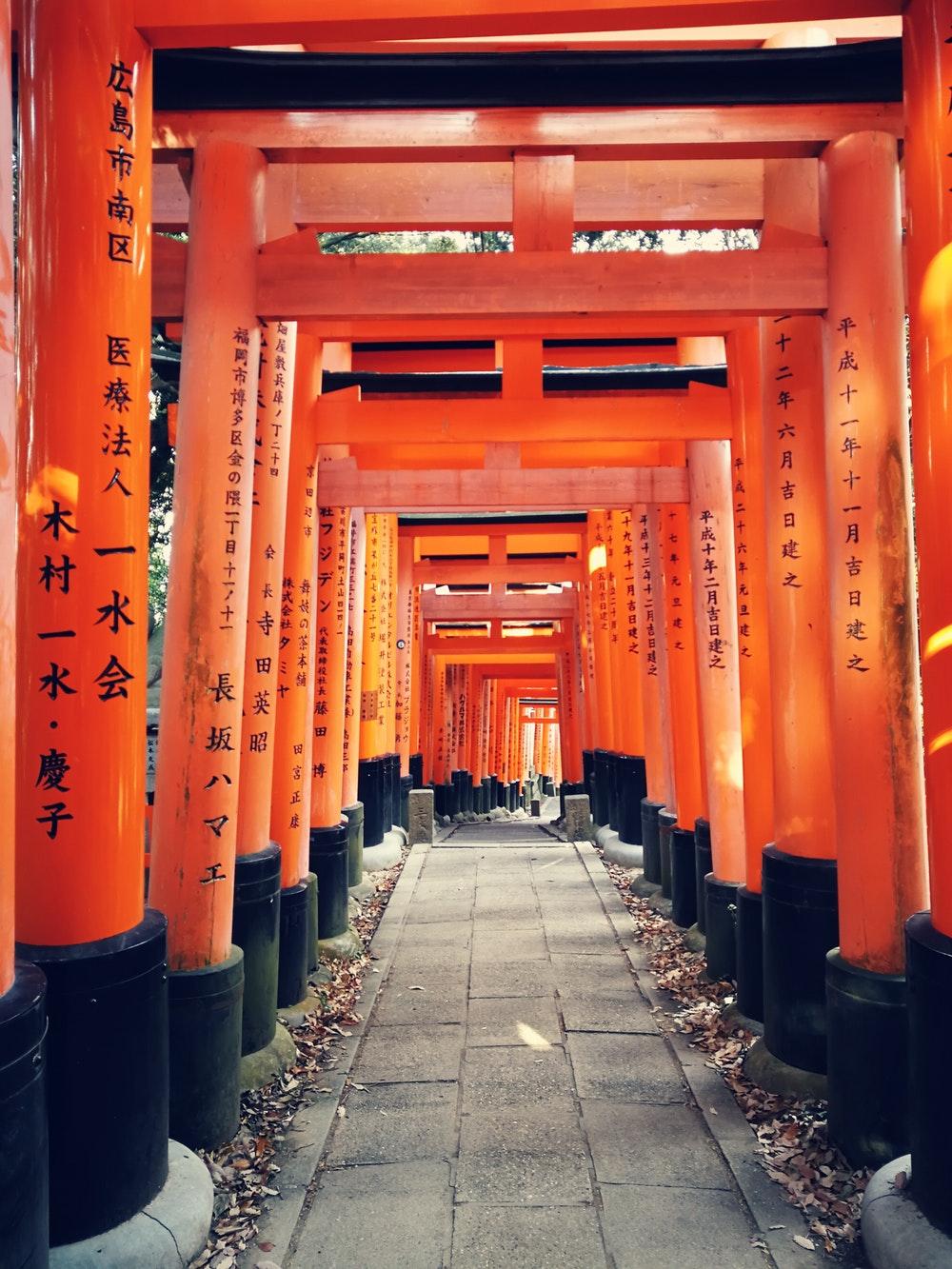 Fushimi Inari Taisha, Kyoto, Japan Picture. Download Free Image