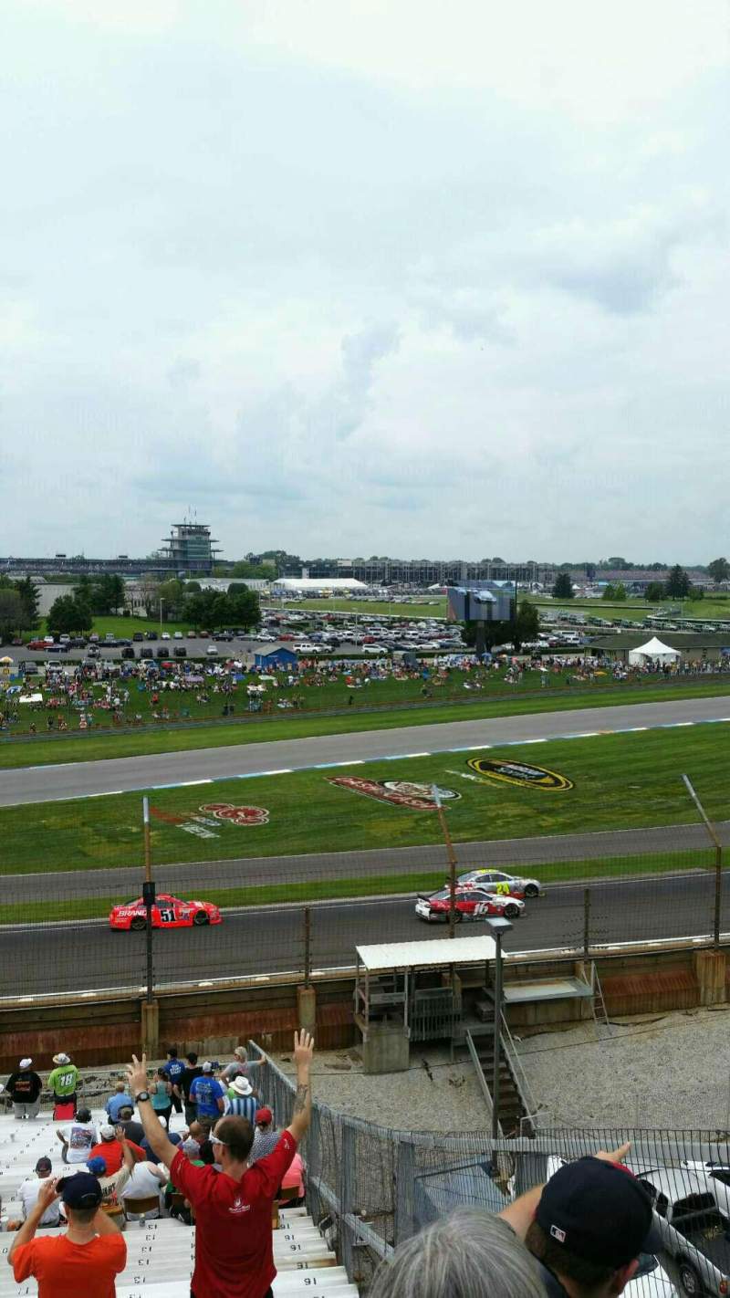 Indianapolis Motor Speedway, section row QQ, seat 14